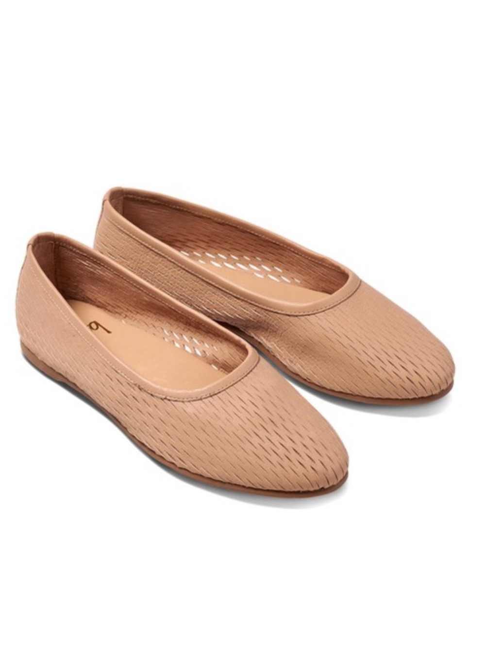 Beek Swiftlet Perforated Flats in Honey